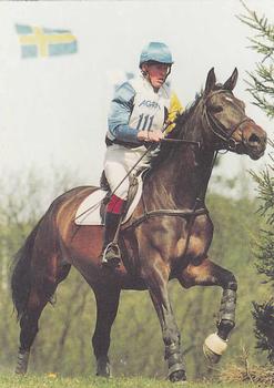 1995 Collect-A-Card Equestrian #167 Lars Christensson / Cassandra Front